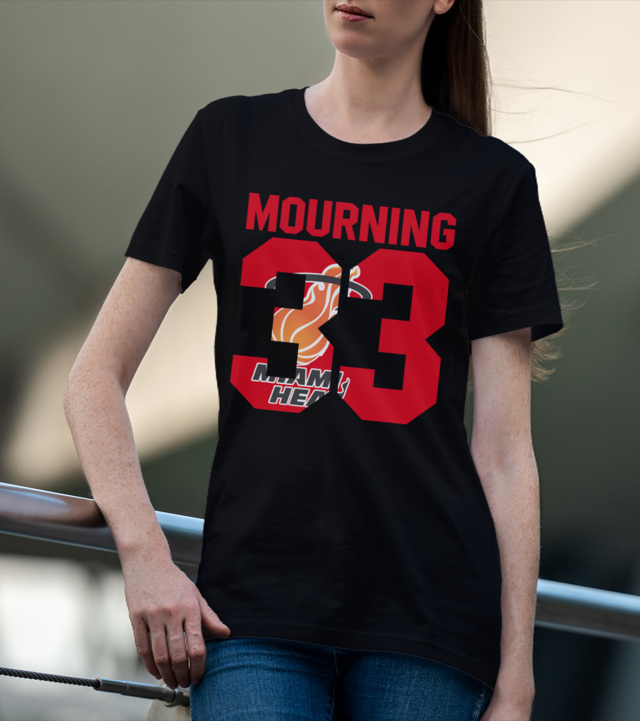 Mourning 33 Miami Heat T-Shirt