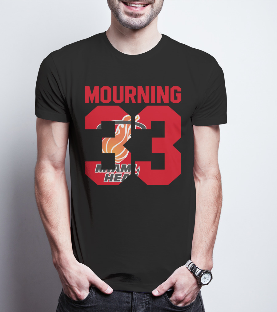 Mourning 33 Miami Heat T-Shirt