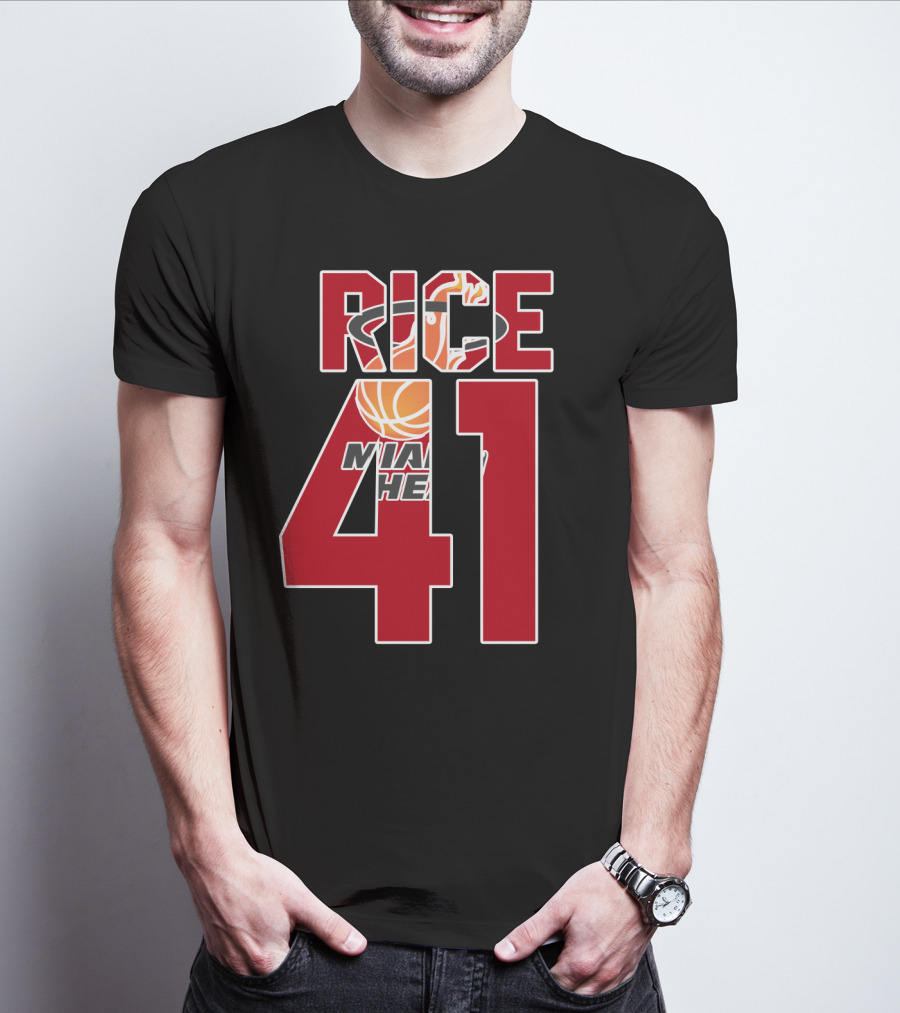 Glen Rice 41 Miami Heat Basketball Fan Essential T-Shirt