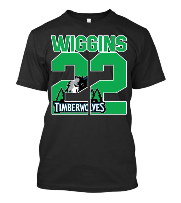 Wiggins 22 Minnesota Timberwolves T-Shirt
