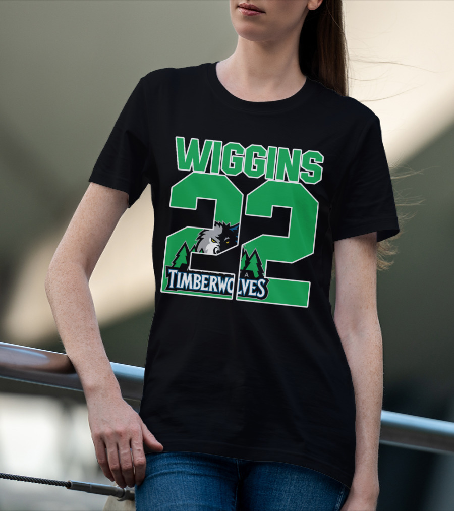 Wiggins 22 Minnesota Timberwolves T-Shirt