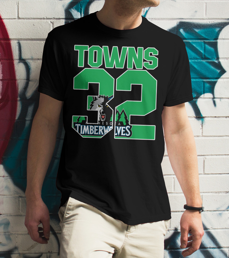 Minnesota Timberwolves Karl Anthony Towns T-Shirt
