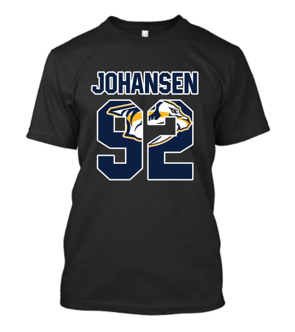 Ryan Johansen 92 Nashville Predators NHL Hockey T-Shirt