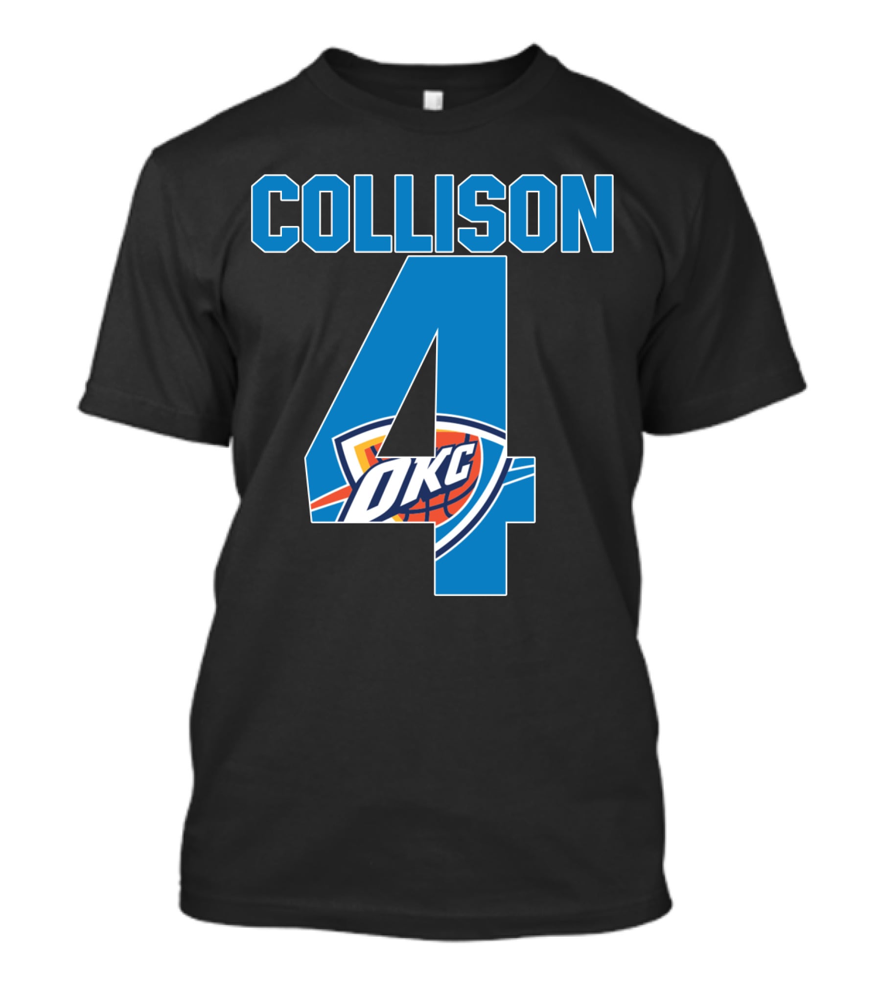 Collison 4 Okc Thunder Nba T-Shirt