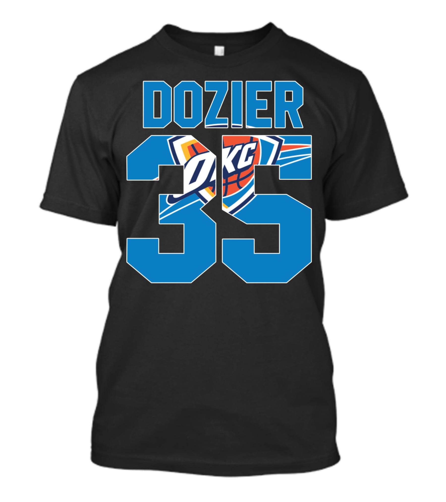 Oklahoma City Thunder Dozier 35 Nba T-Shirt