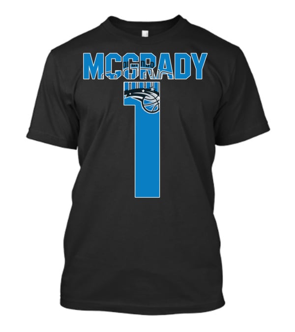 Orlando Magic Tracy Mcgrady Number One Nba Mcgrady 1 T-Shirt