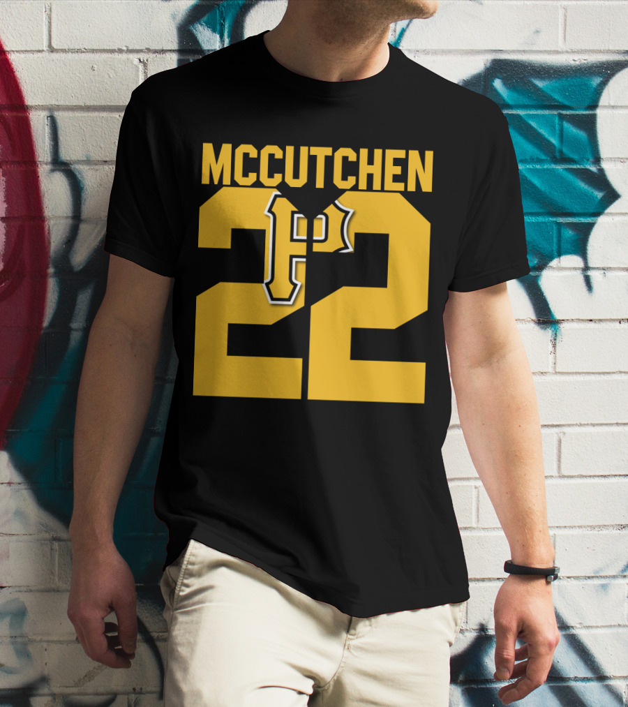 Pittsburgh Pirates Andrew McCutchen 22 Jersey Team Spirit T-Shirt