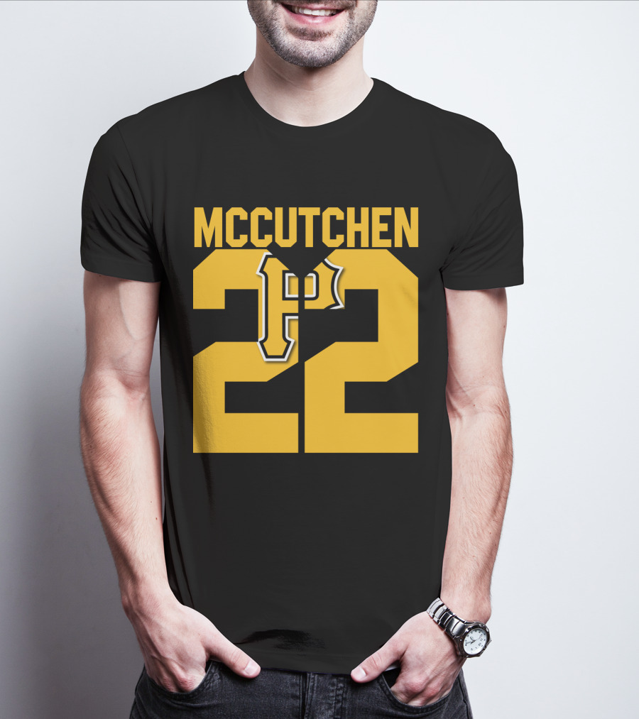 Pittsburgh Pirates Andrew McCutchen 22 Jersey Team Spirit T-Shirt