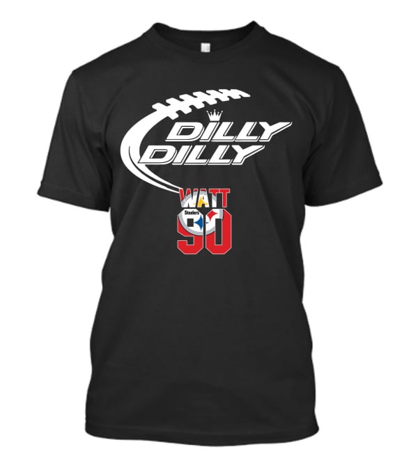 Pittsburgh Steelers T.j. Watt 90 Dilly Dilly Football T-Shirt