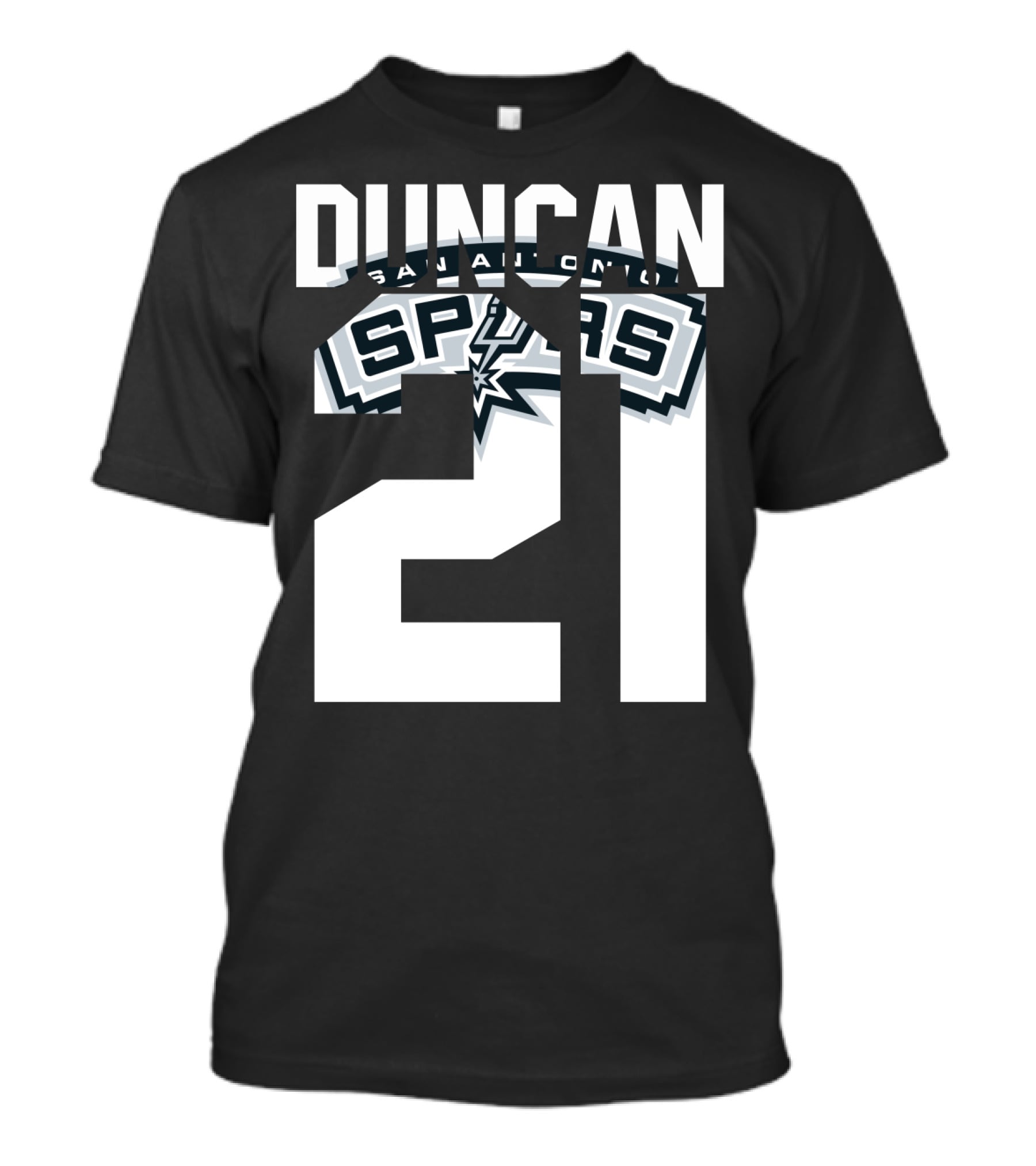San Antonio Spurs Duncan 21 Nba T-Shirt