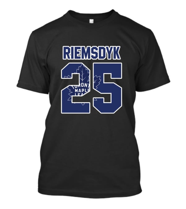 Toronto Maple Leafs Riemsdyk 25 NHL Hockey Fan Gear T-Shirt