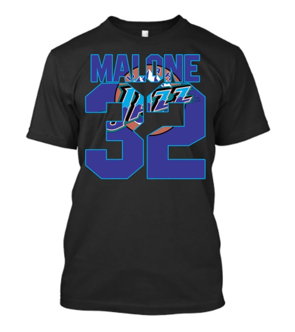 Utah Jazz Malone 32 Nba Basketball Classic T-Shirt