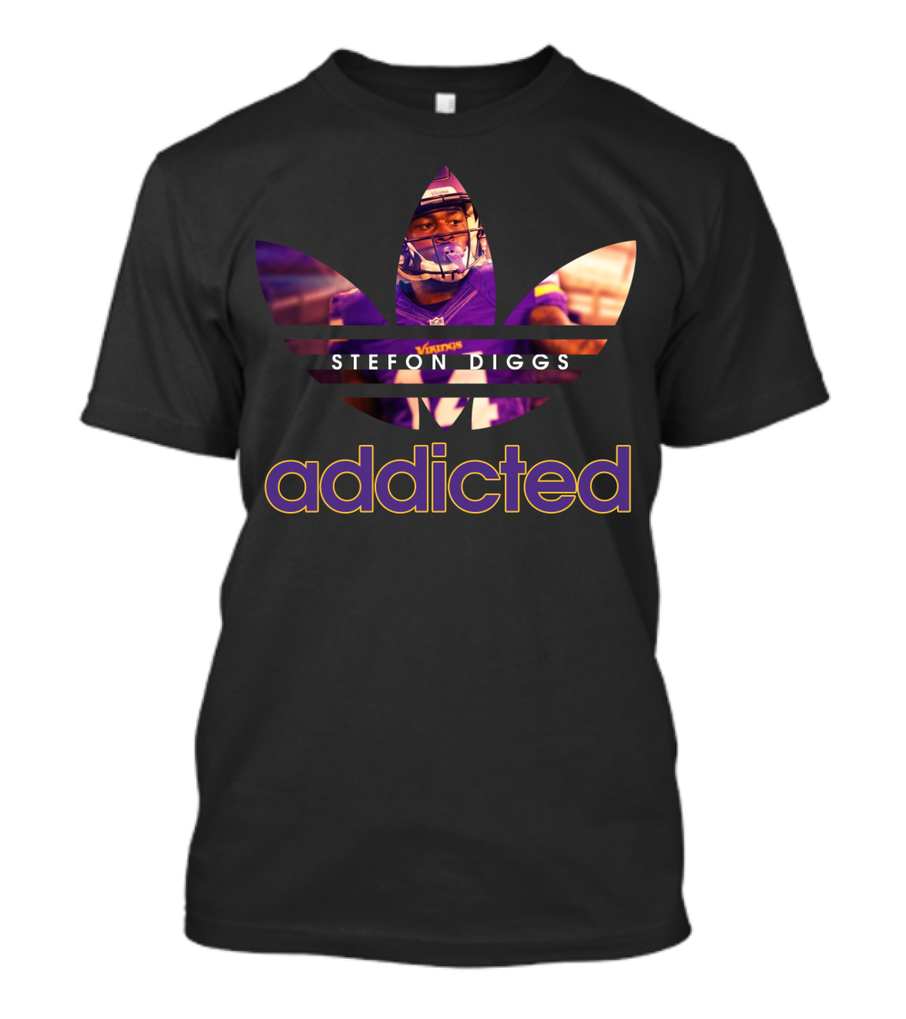 Stefon Diggs Minnesota Vikings Addicted Nfl T-Shirt