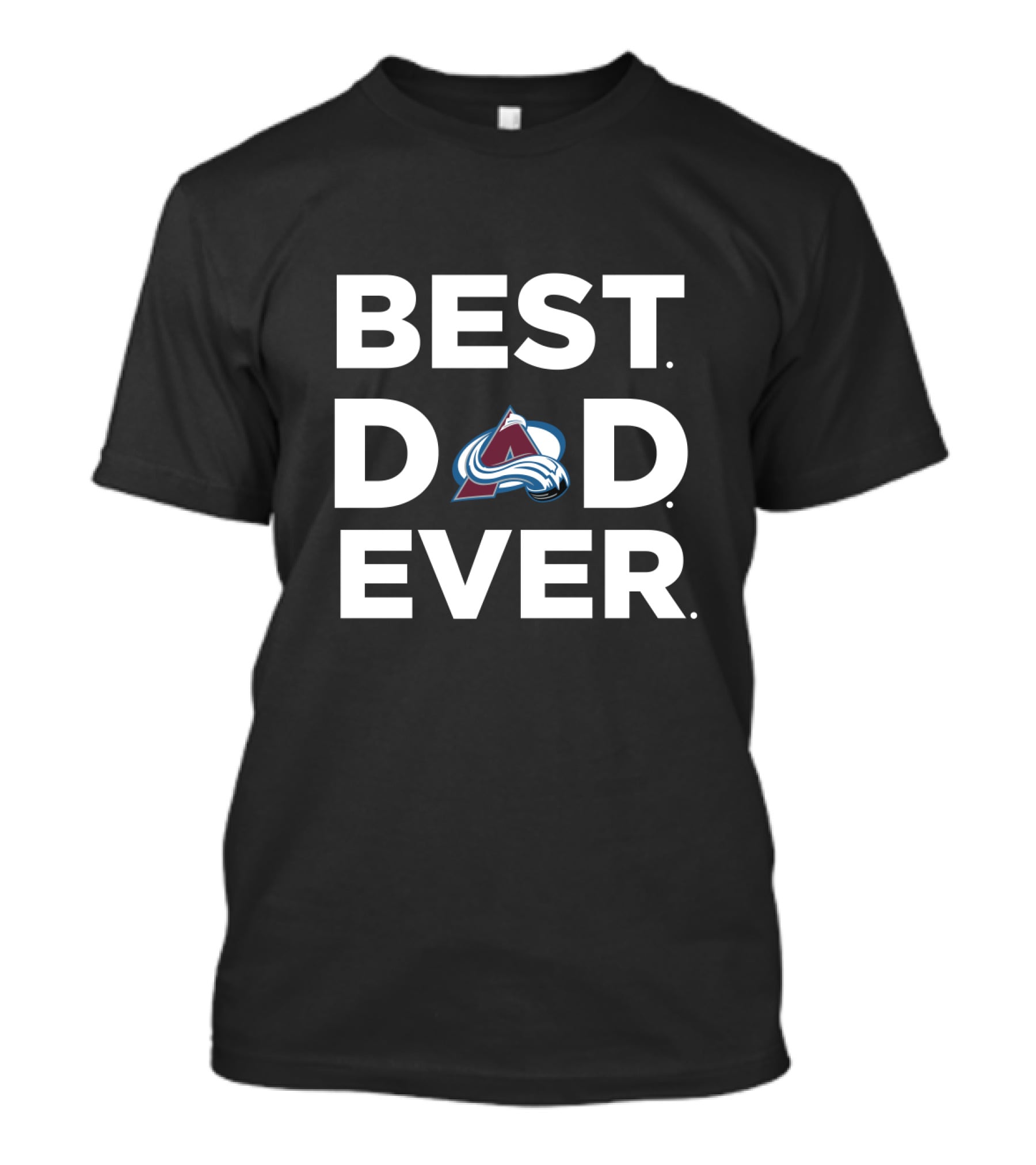 Best Colorado Avalanche Dad Ever Fan Gift T-Shirt