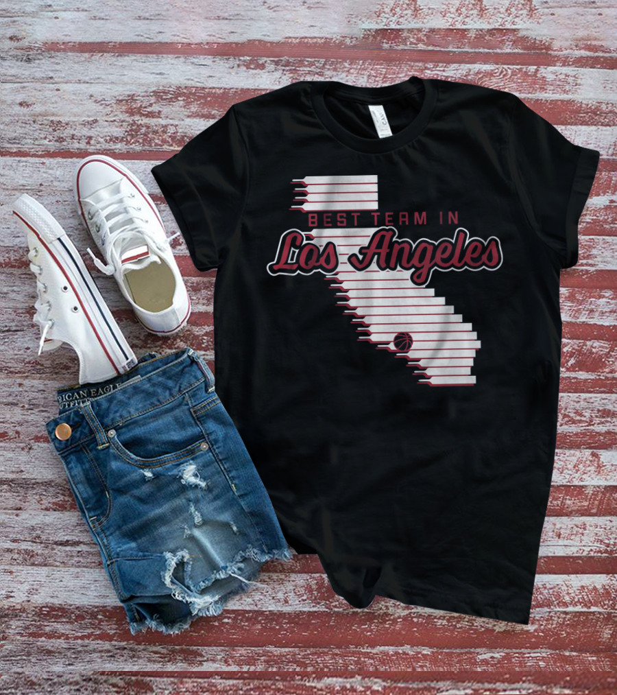 Best Team In Los Angeles ClippersTeam California Basketball T-Shirt