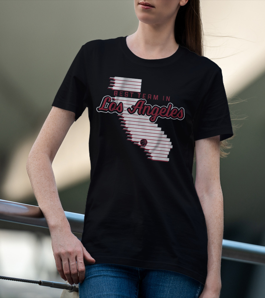 Best Team In Los Angeles ClippersTeam California Basketball T-Shirt