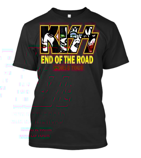 Kiss End Of The Road World Tour 2019 T-Shirt