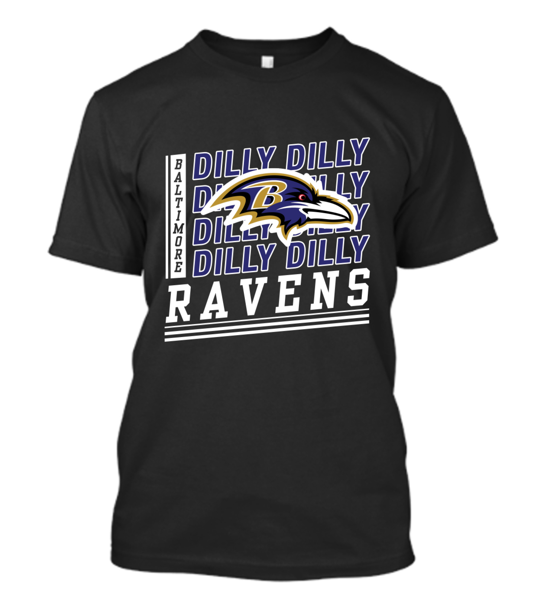 Baltimore Ravens Dilly Dilly Ravens Fans T-Shirt