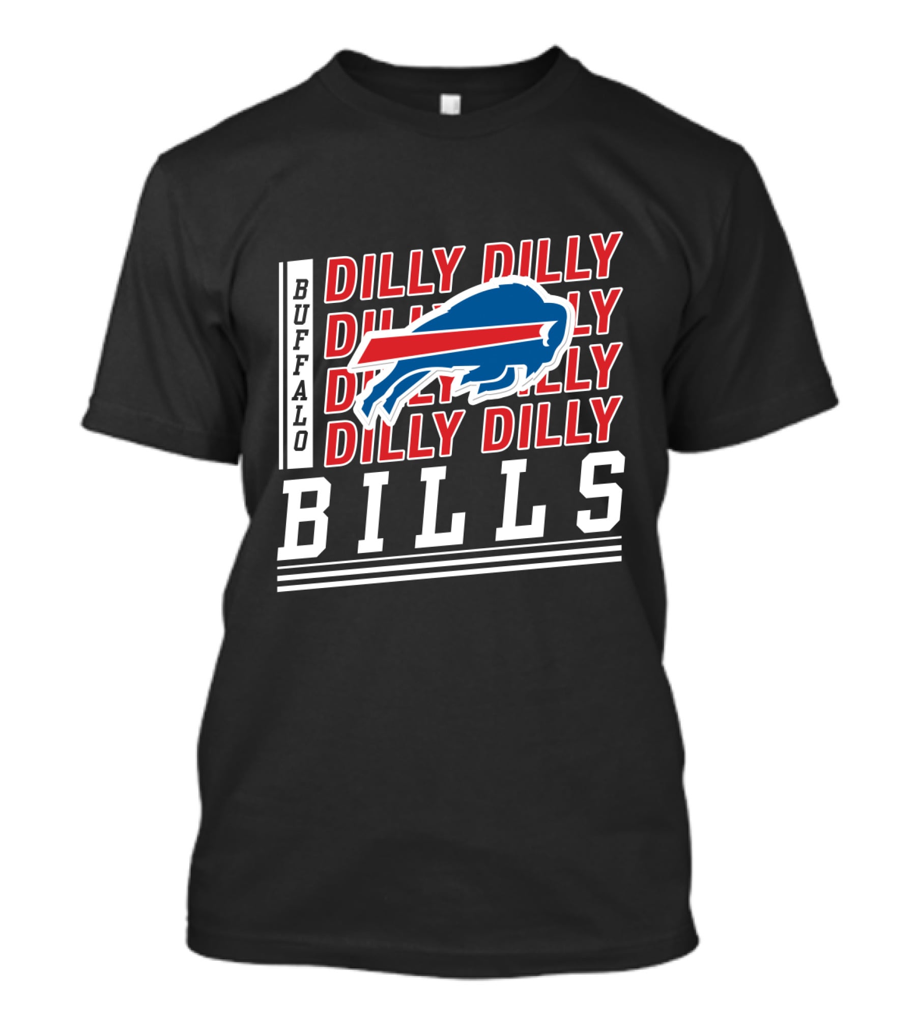 Buffalo Bills Dilly Dilly Fans Bud Light Collaboration T-Shirt