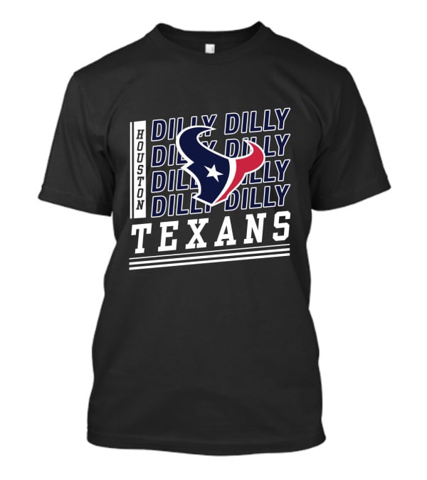 Houston Texans Dilly Dilly Bud Light Fans Football T-Shirt