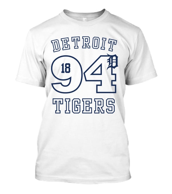 Detroit Tigers 1894 Vintage Sports Team T-Shirt