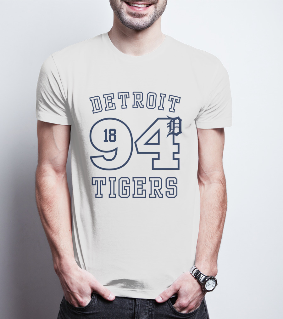 Detroit Tigers 1894 Vintage Sports Team T-Shirt