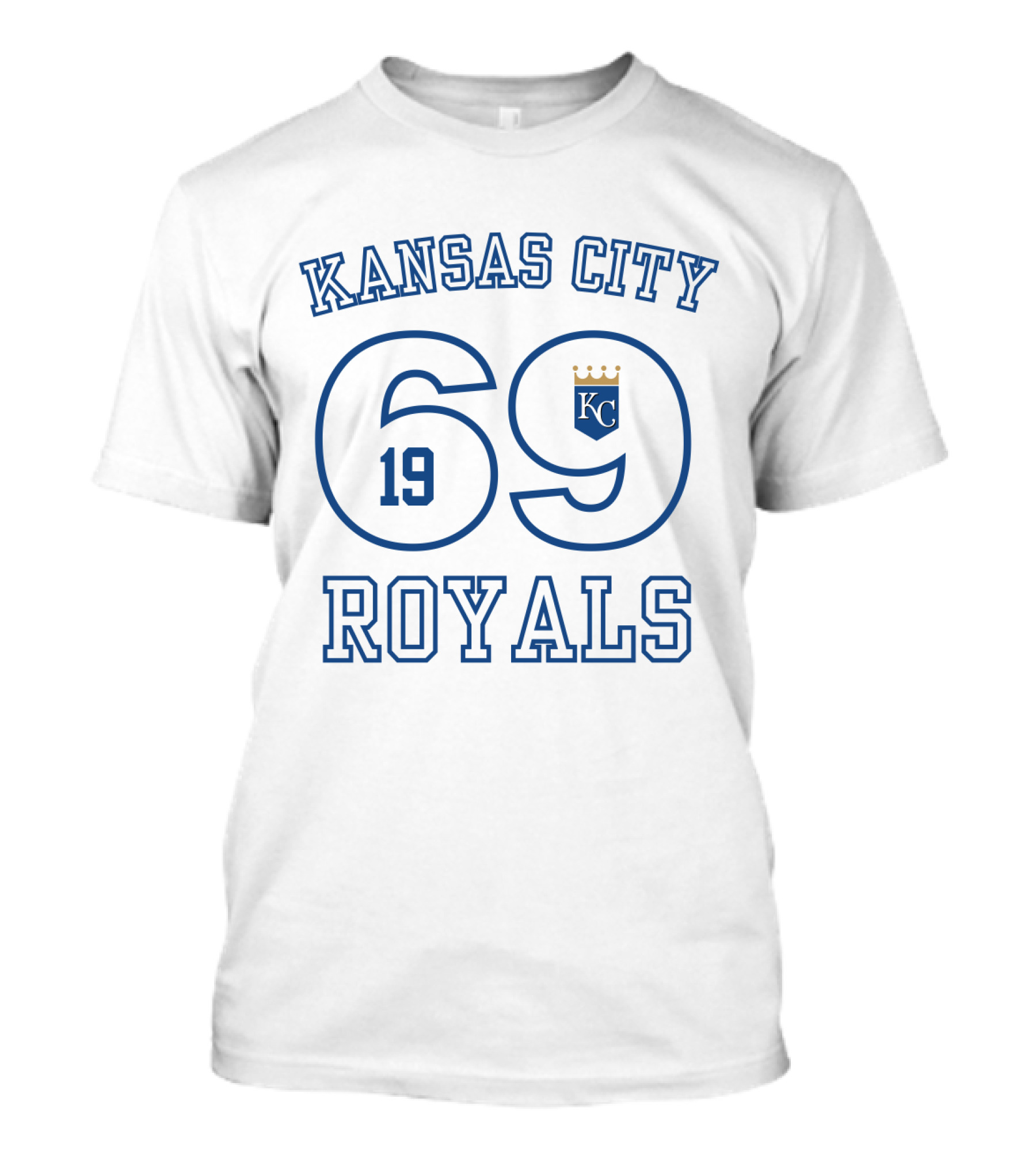 Kansas City Royals 1969 KC Crown T-Shirt