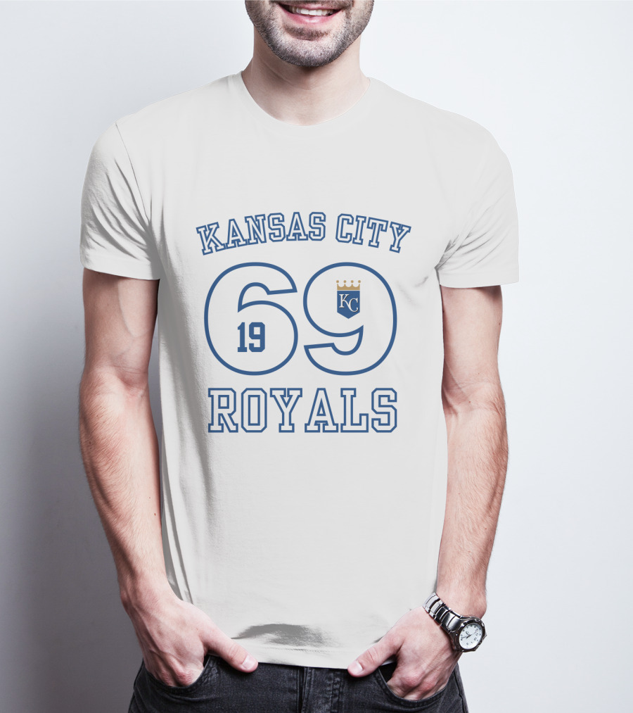 Kansas City Royals 1969 KC Crown T-Shirt