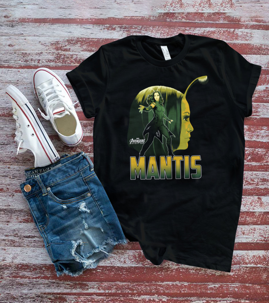 Avengers Infinity War Marvel Mantis Profile T-Shirt