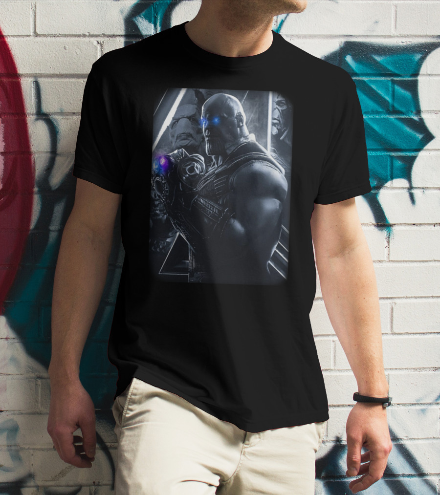 Thanos And Villains Marvel Infinity War Iconic Cosmic T-Shirt
