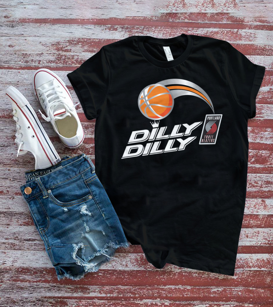 Portland Trail Blazers Dilly Dilly Basketball T-Shirt