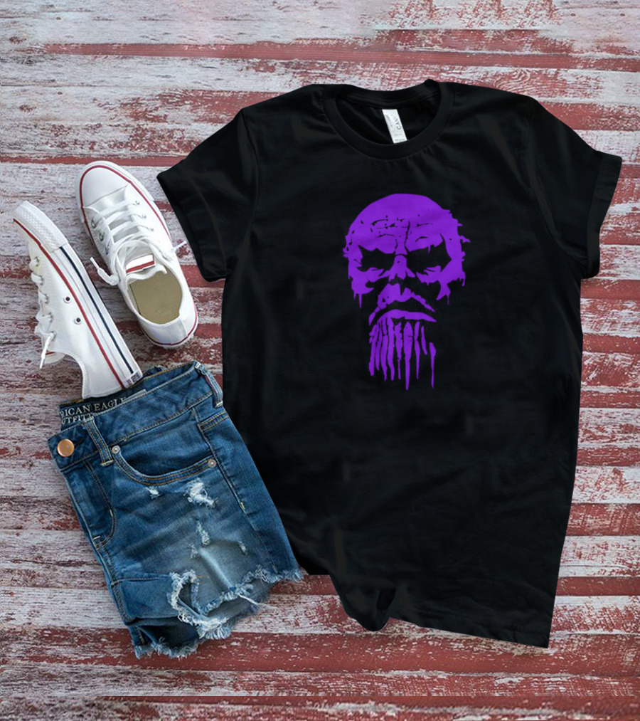 Purple Skull Punisher Thanos Mashup T-Shirt