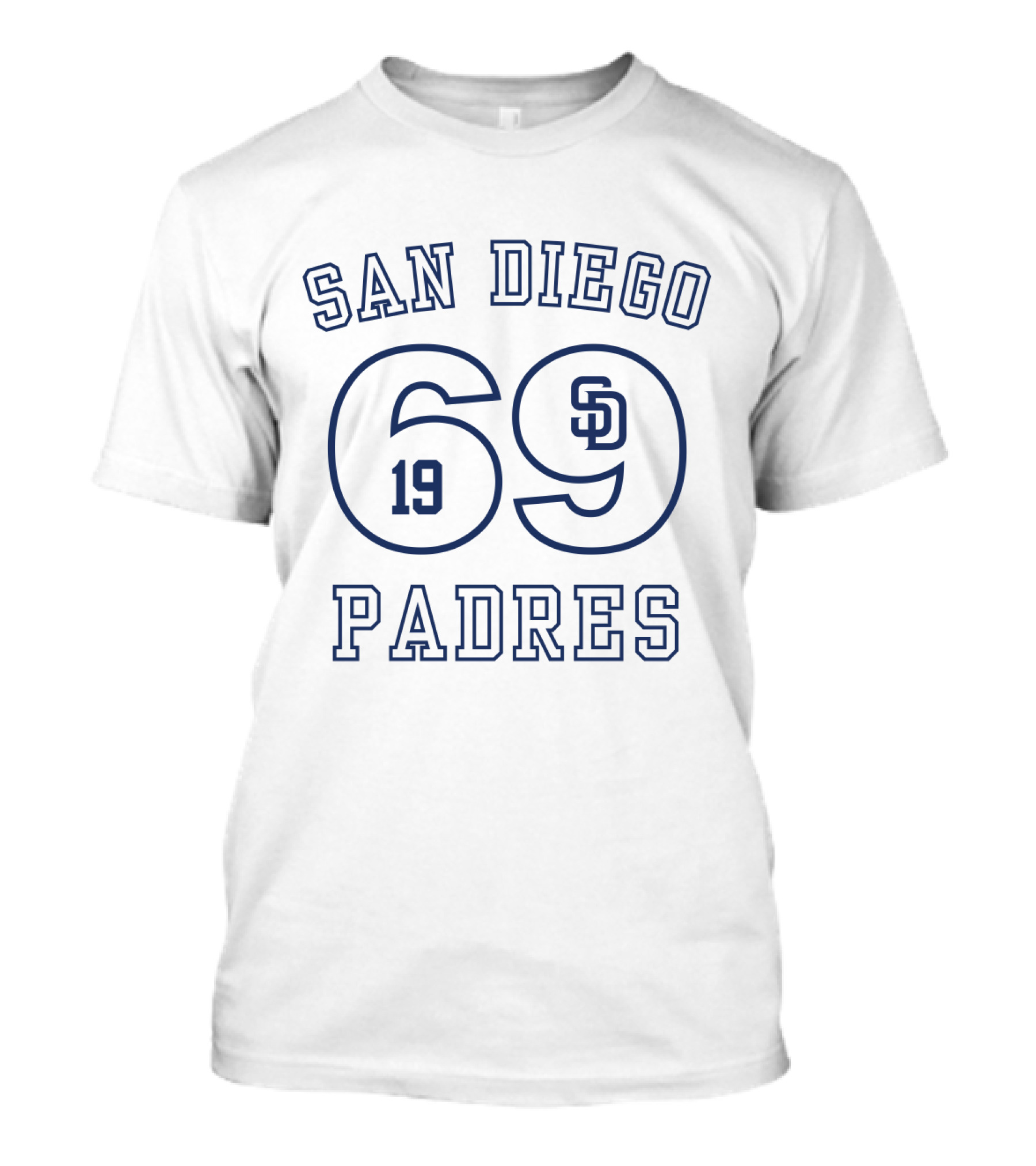 San Diego Padres 1969 SD Logo ESTABLISHED 1969 Baseball Team T-Shirt