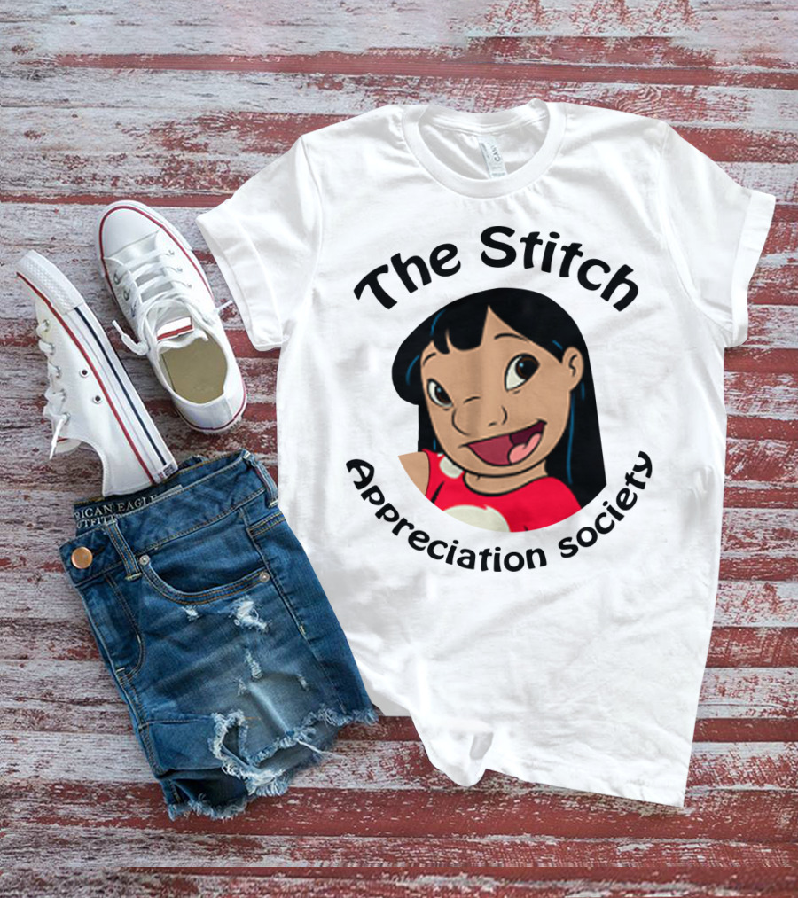 The Stitch Appreciation Society Lilo Fan Tribute Animation T-Shirt