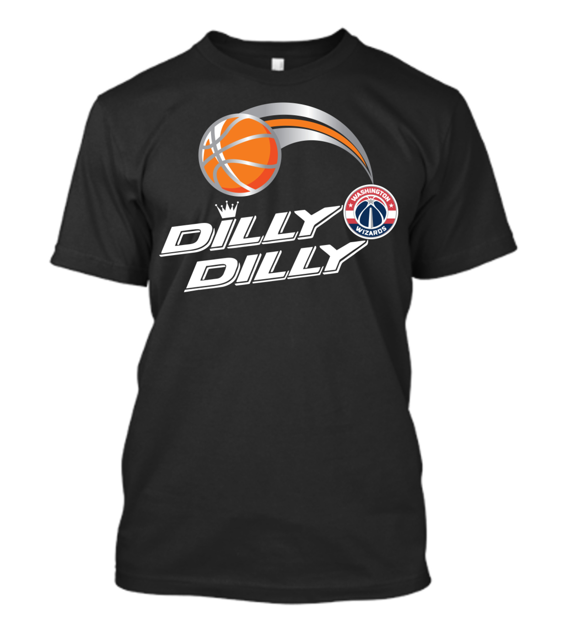 Dilly Dilly Washington Wizards Basketball Crown T-Shirt