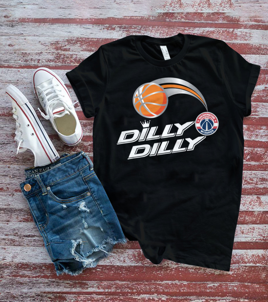 Dilly Dilly Washington Wizards Basketball Crown T-Shirt