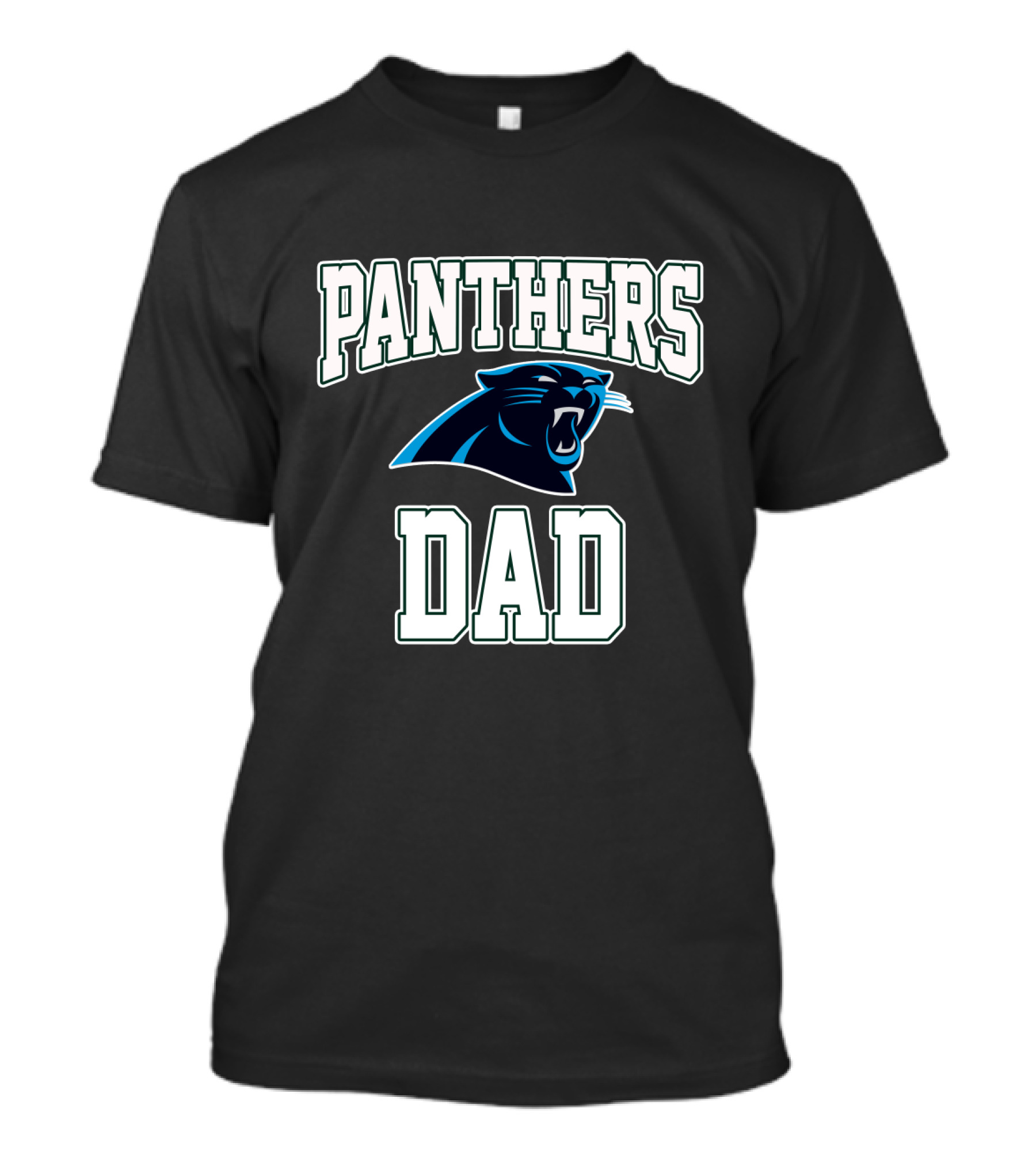 Panthers Dad Carolina Fathers Day T-Shirt