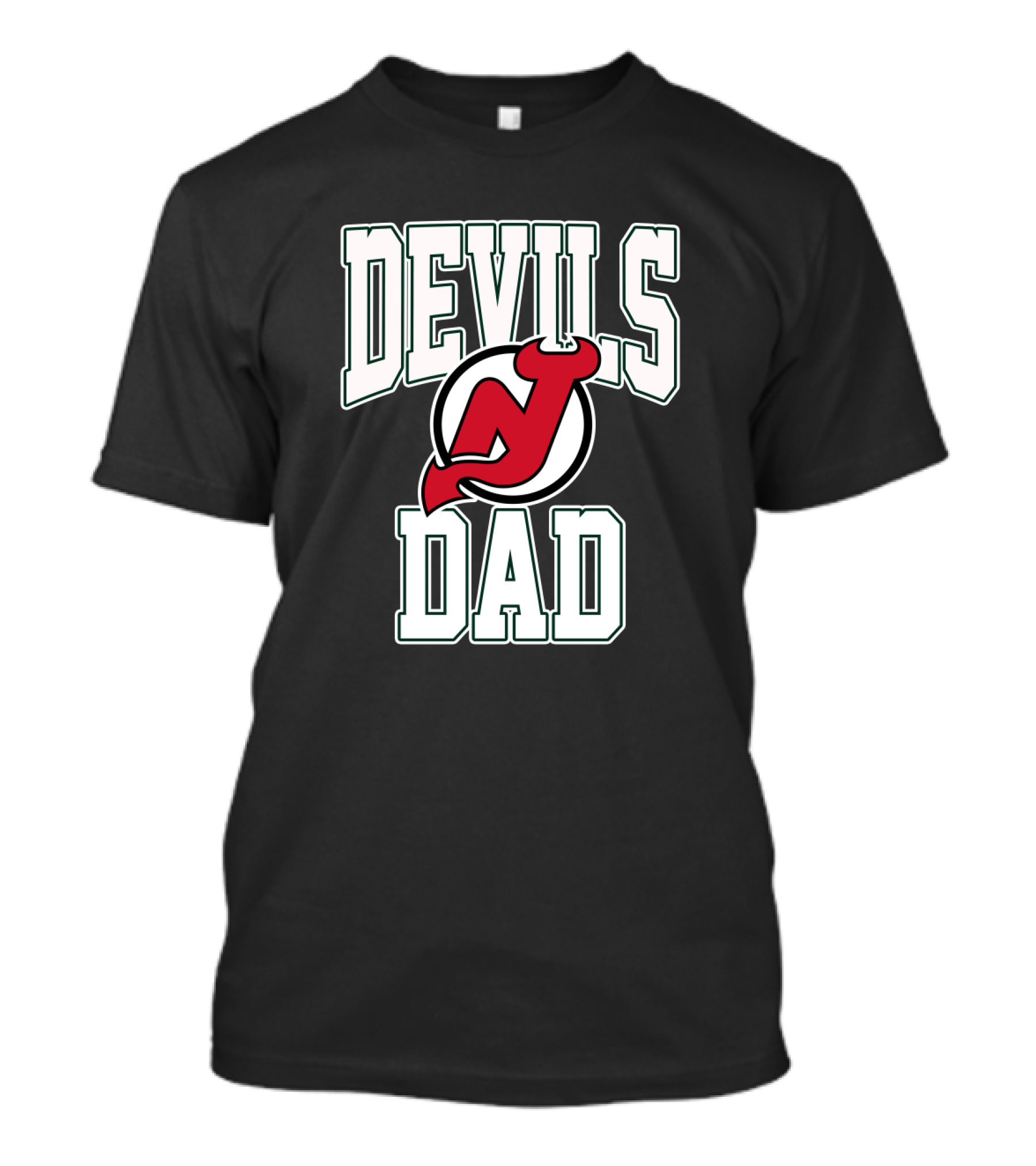 New Jersey Devils Dad Father's Day T-Shirt