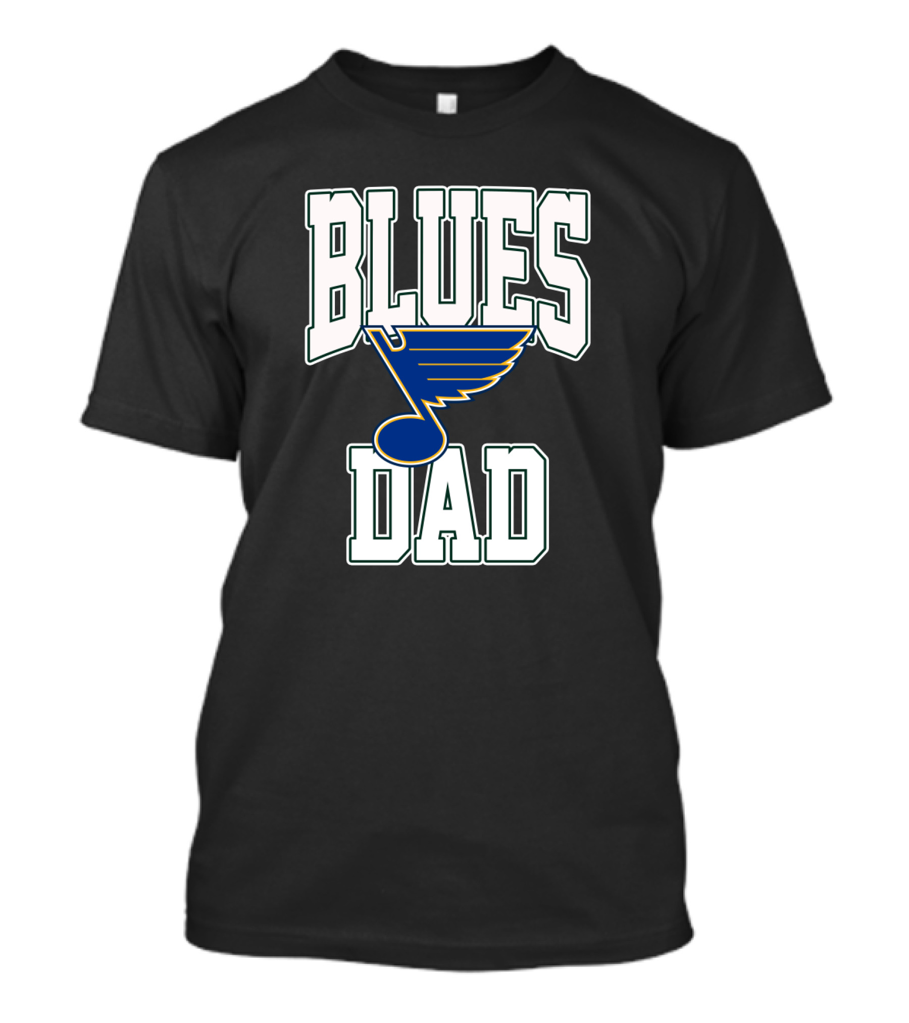 St. Louis Blues Dad Hockey Fan Father's Gift T-Shirt