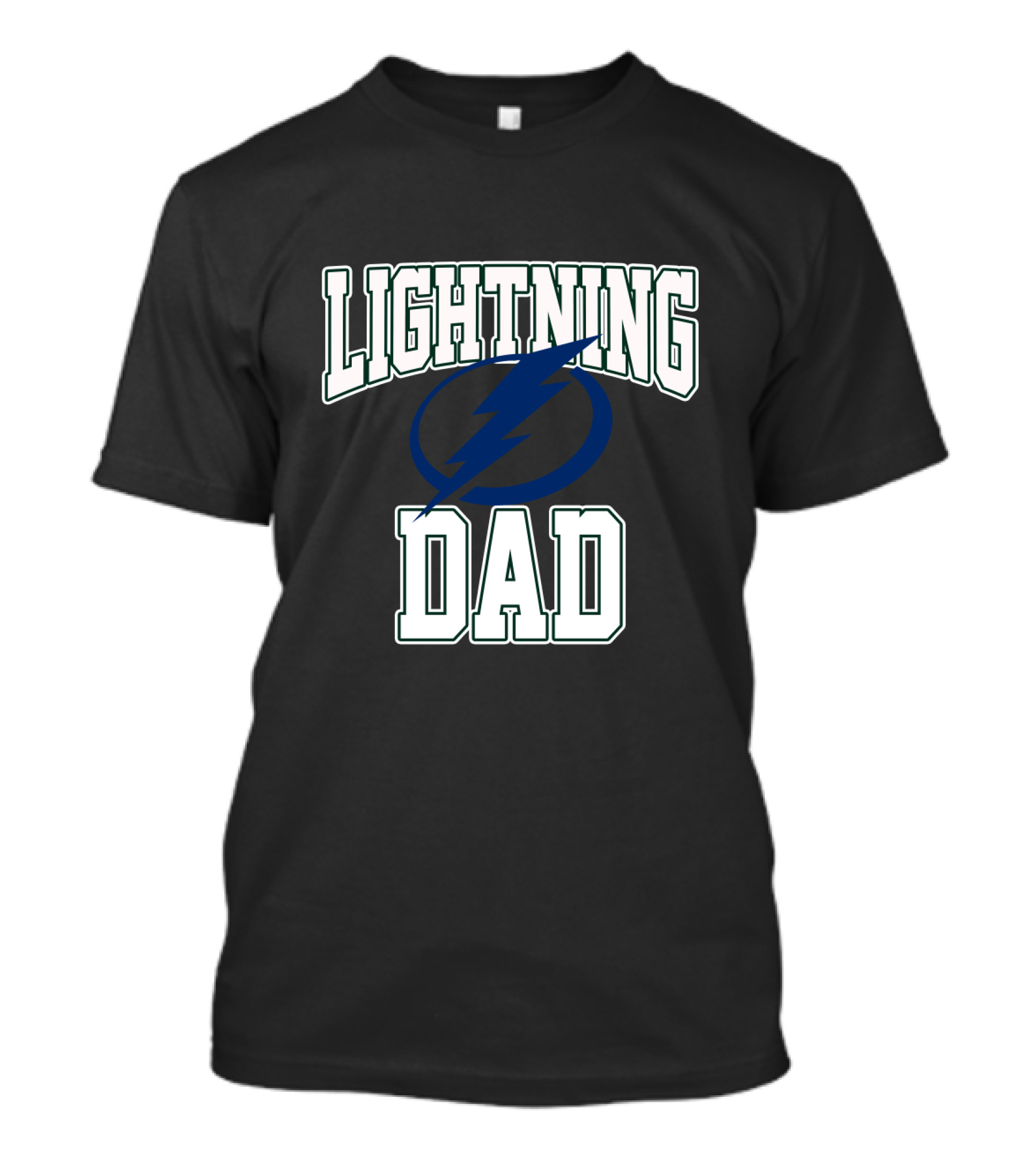 Lightning Dad Tampa Bay Hockey Team T-Shirt