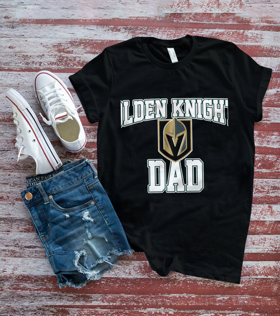 Golden Knights Dad Vegas Hockey Fan T-Shirt