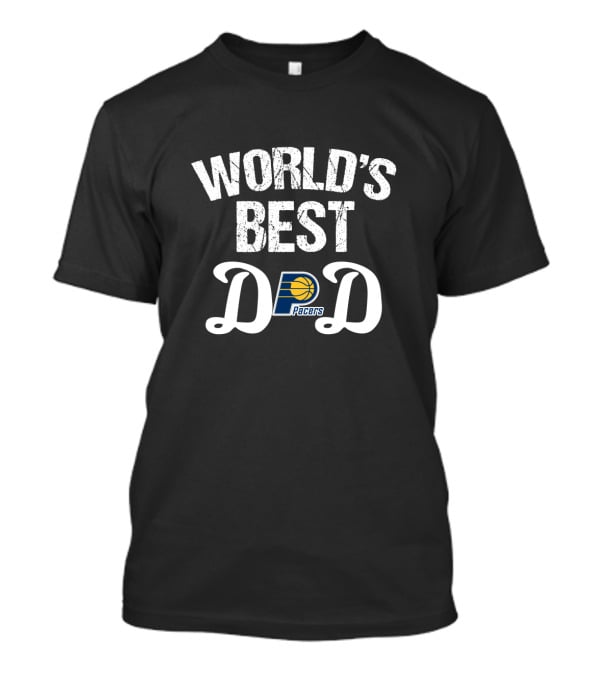 World's Best Pacers Dad Indiana Basketball Fan T-Shirt
