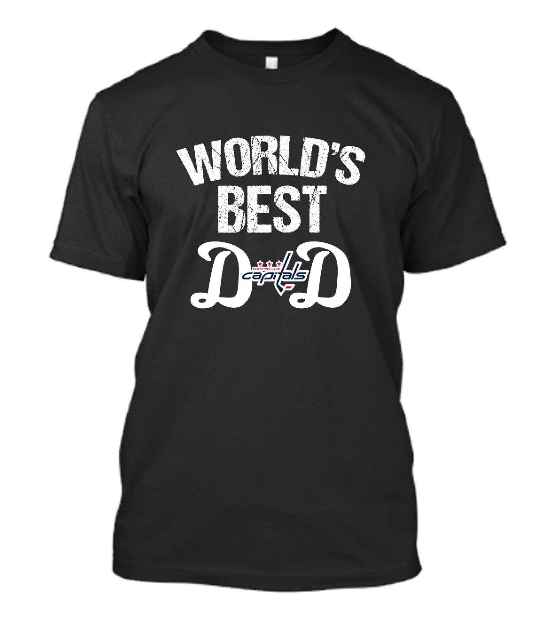 World's Best Dad Washington Capitals T-Shirt