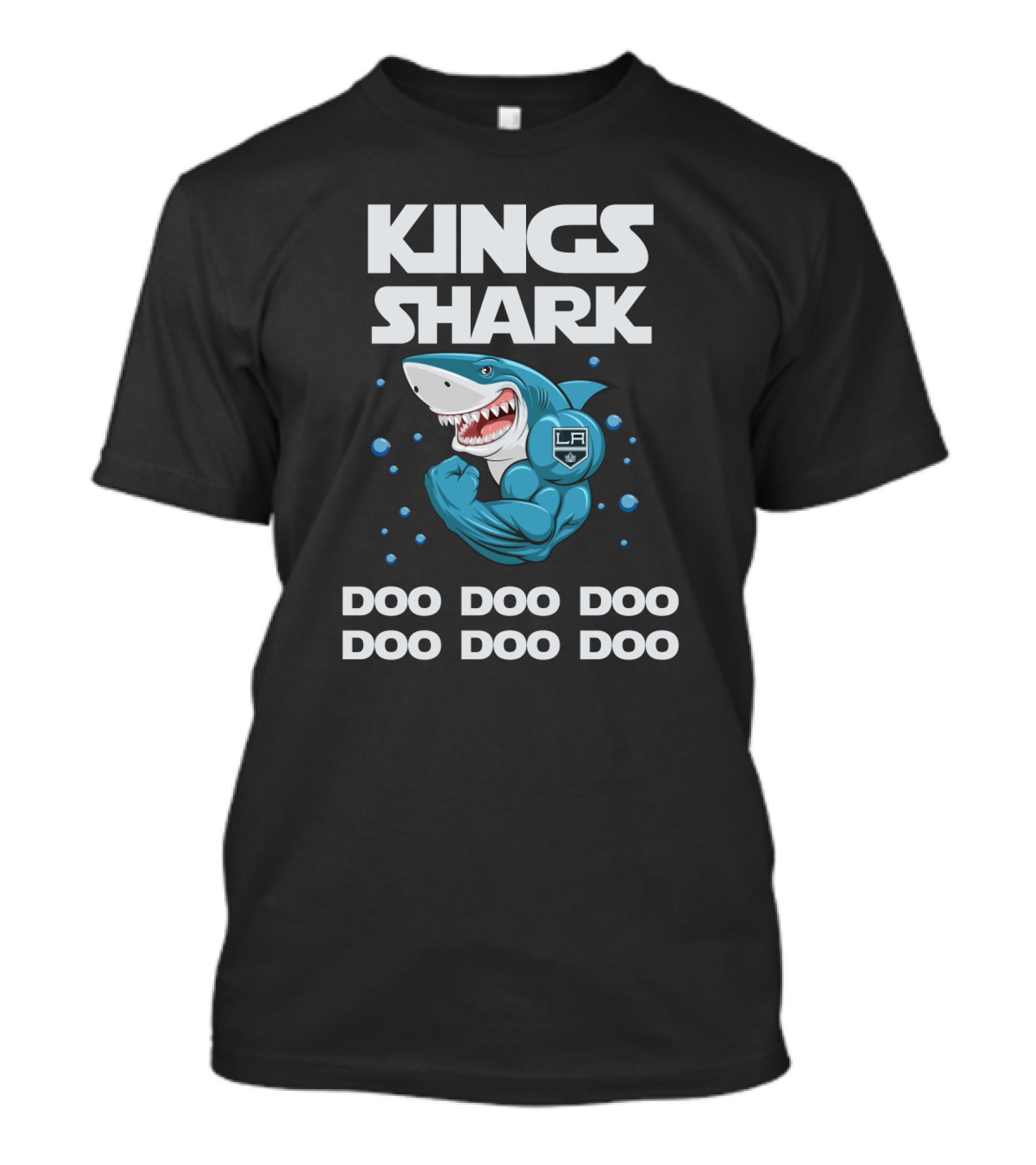 Kings Shark LA Doo Doo Doo Los Angeles Kings Fan Merch T-Shirt