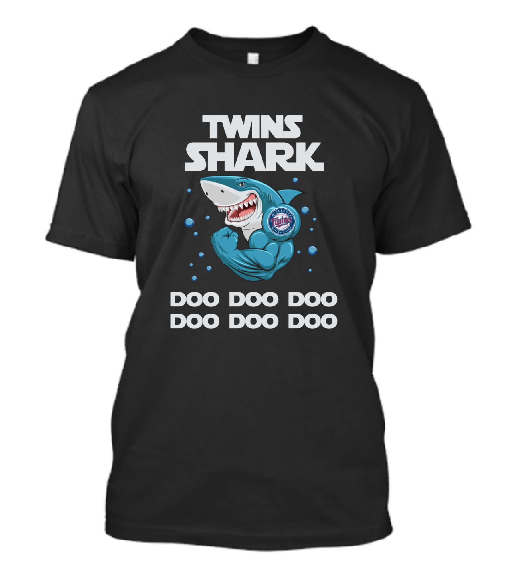 Twins Shark Doo Doo Doo Minnesota Twins Baseball T-Shirt