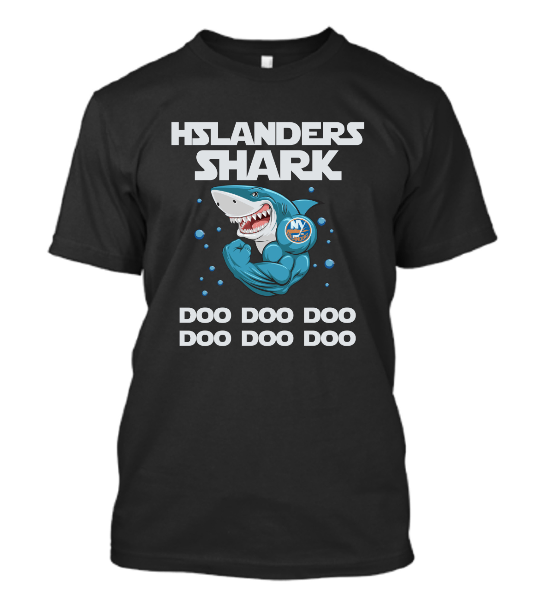 Islanders Shark NY Doo Doo Doo Doo Doo Doo T-Shirt