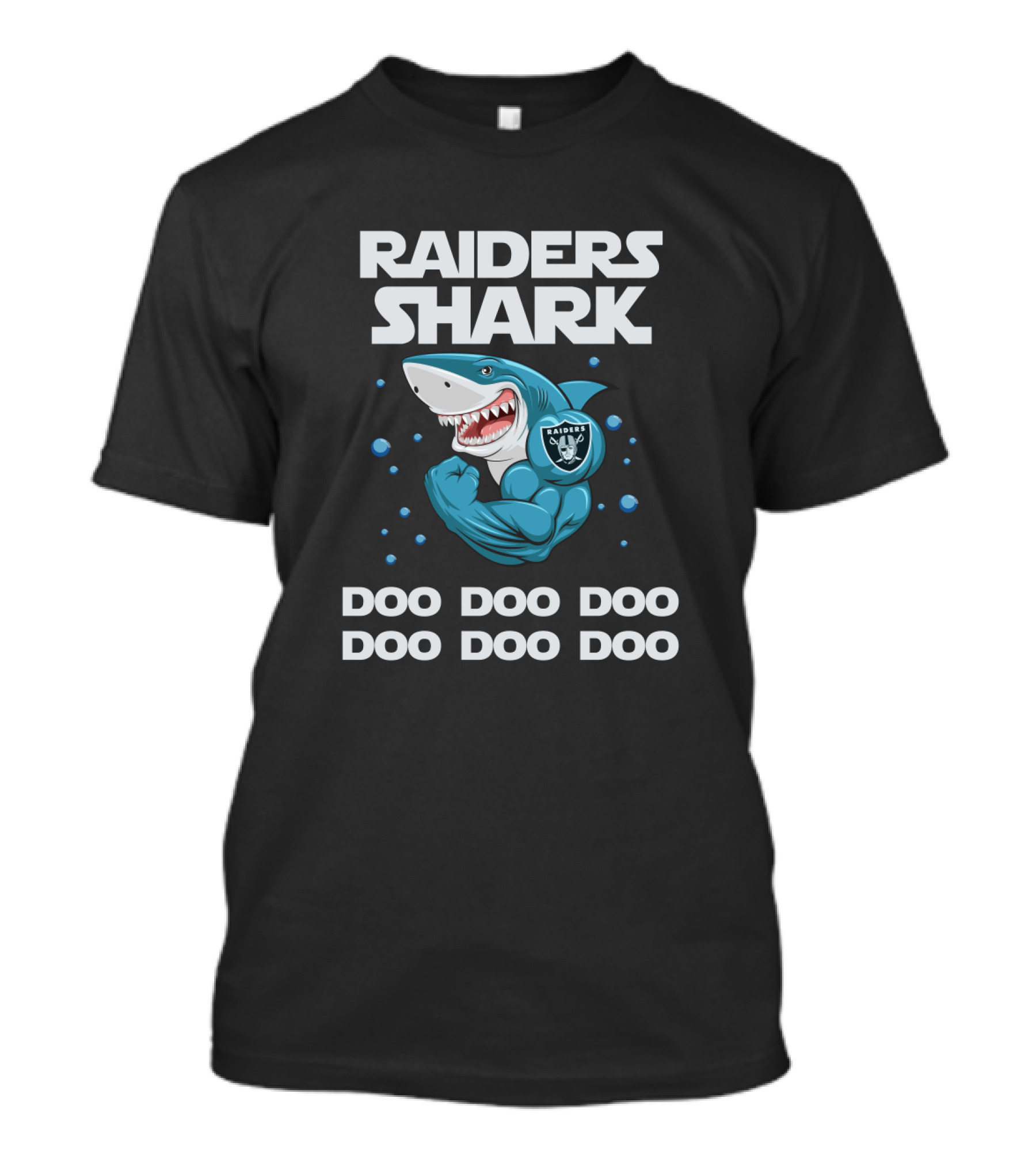 Raiders Shark Doo Doo Doo Oakland Football T-Shirt