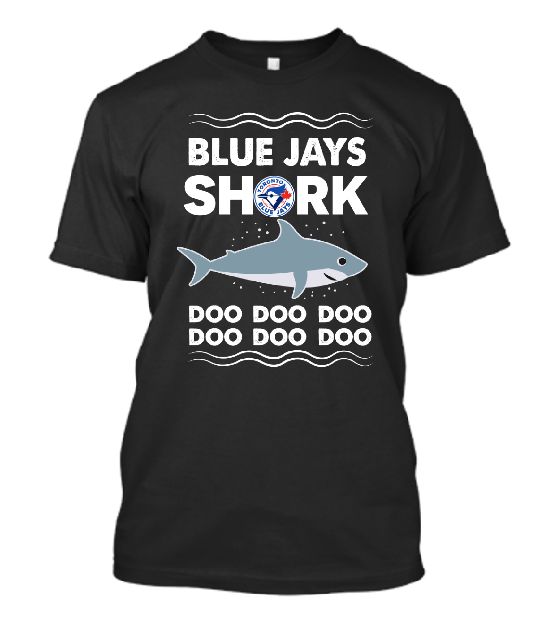 Blue Jays Shark Toronto Doo Doo Doo Baby Shark Song T-Shirt