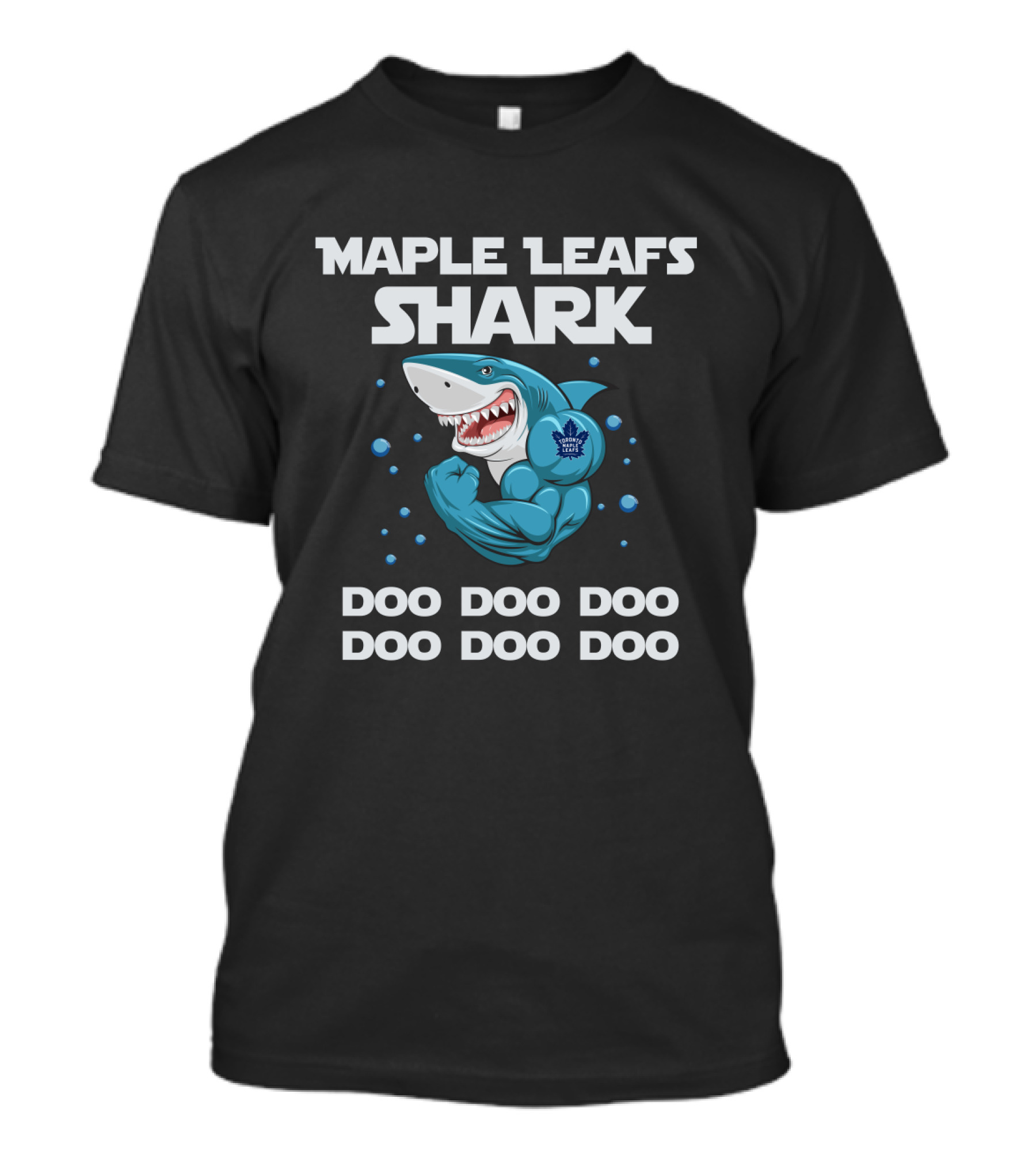 Maple Leafs Shark Doo Doo Doo Doo Doo Doo Toronto Hockey Fan Pop Culture T-Shirt