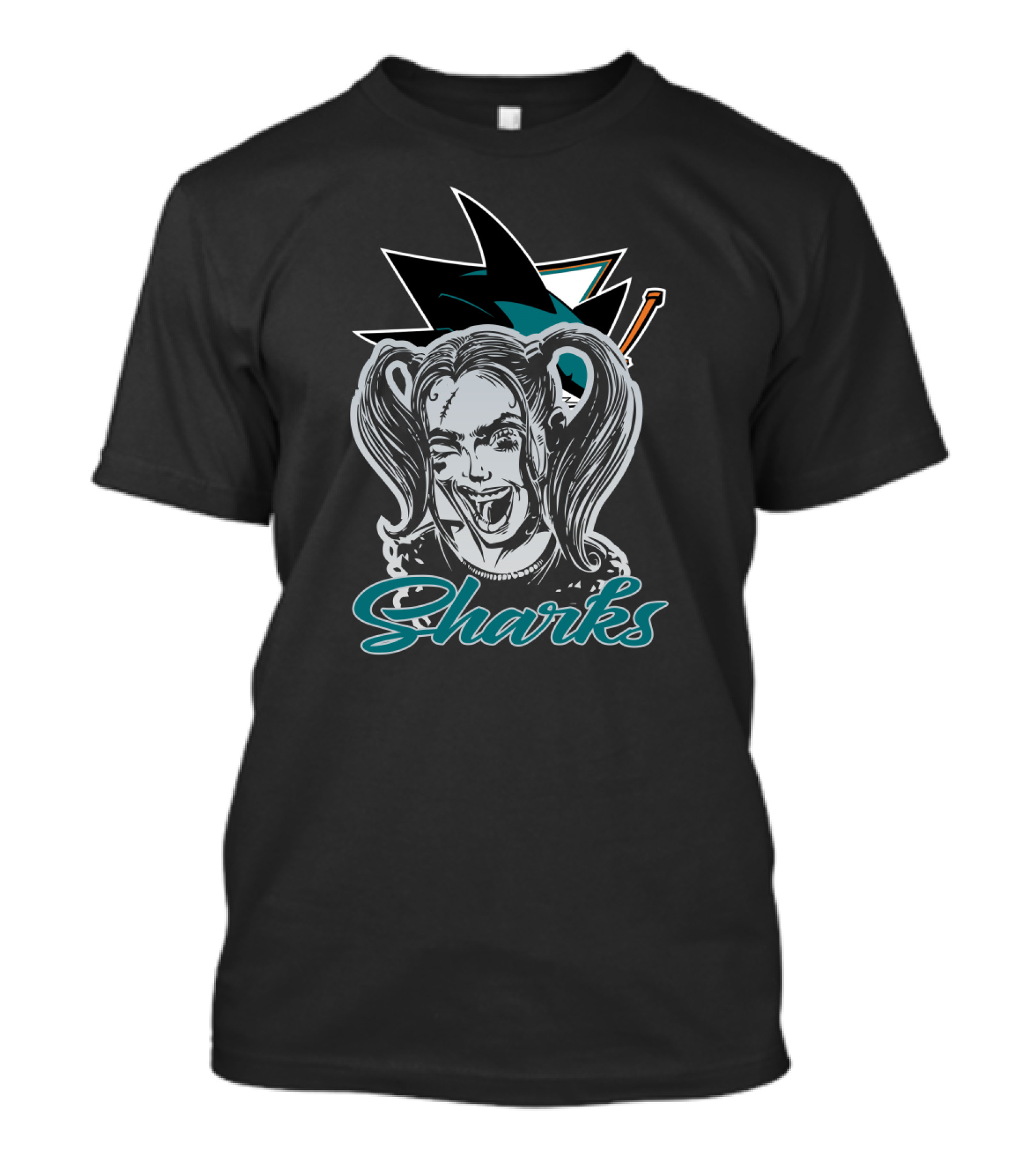 Harley Quinn Sharks San Jose Fans T-Shirt